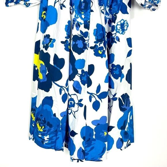 Plenty By Tracy Reese Off-The-Shoulder Puff-Sleeve Smocked Dress - Picture 11 of 14